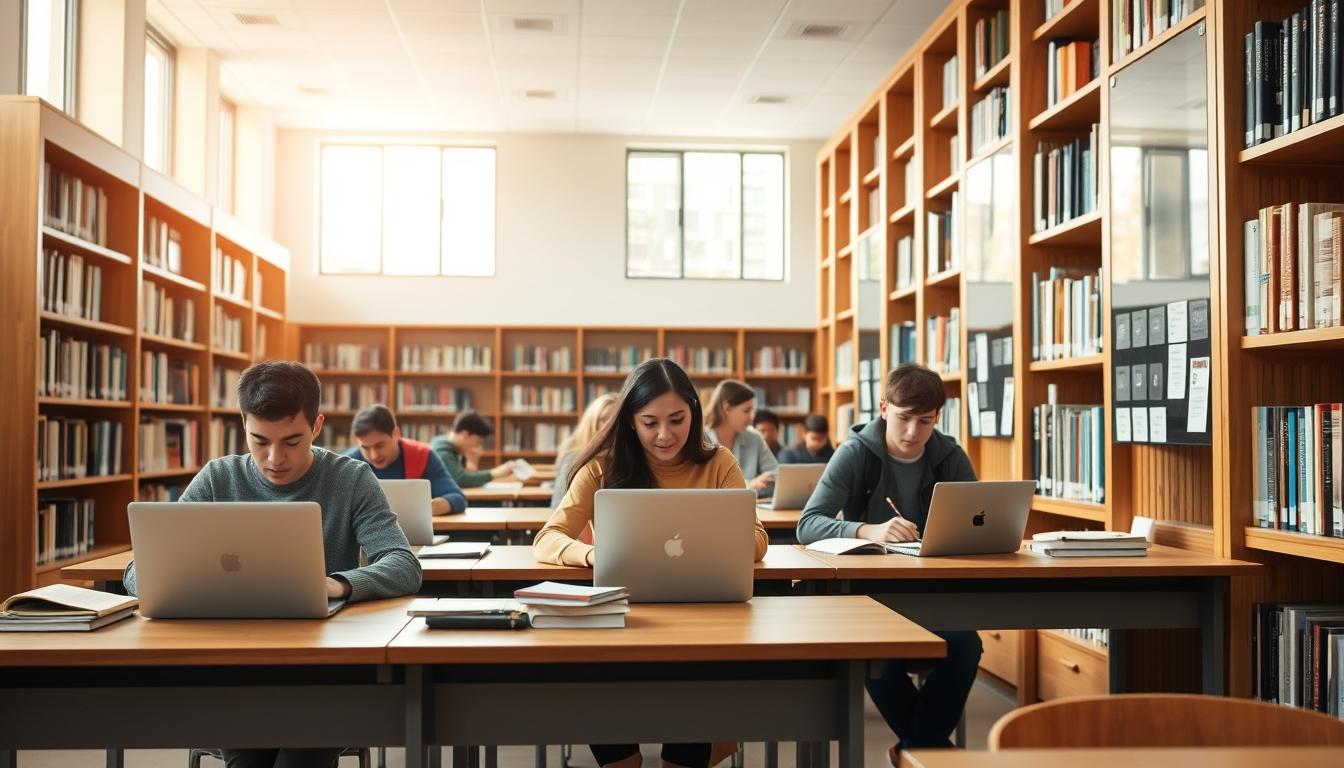 University campus and academic environment in Porto